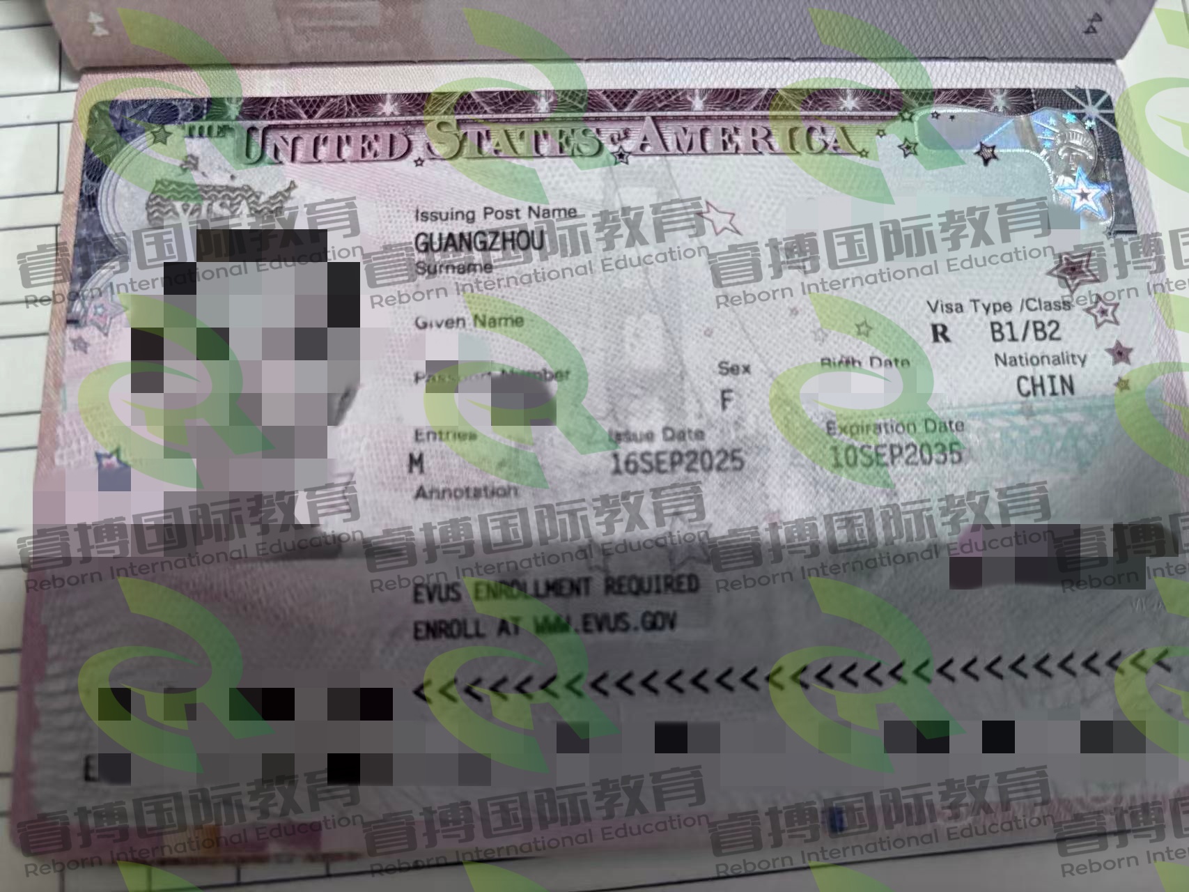 L女士商务B1签证拒签两次后顺利铜通过成功案例